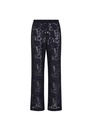 The Upside lace drawstring trousers - Blue