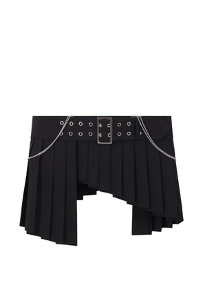 Comme Des Garçons pleated mini skirt - Black