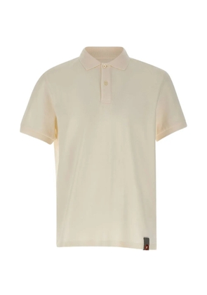Dekker patch-detail polo shirt - White