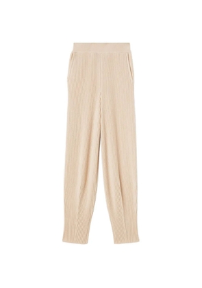 Loro Piana Lago Sirio ribbed trousers - Neutrals