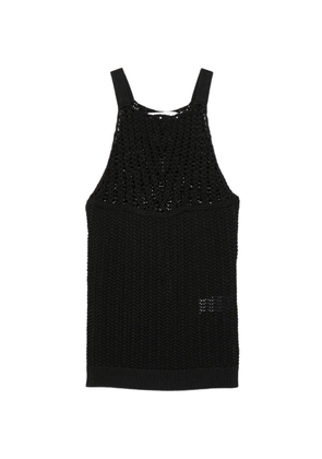 IRO Lalita open knit top - Black