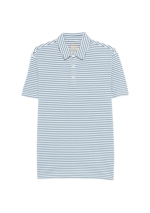 Ecoalf striped polo shirt - Blue