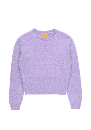 Guest In Residence crew knitwear - Purple