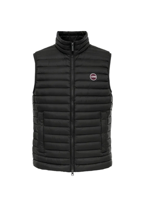 Colmar quilted zip-up gilet - Black