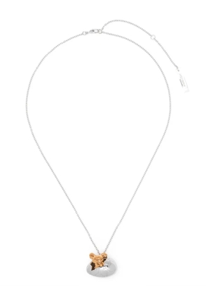AMBUSH egg charm necklace - Silver