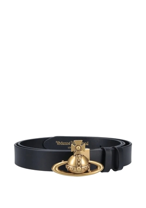 Vivienne Westwood orb-buckle belt - Black