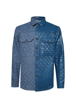 Paris Laundry basketweave shirt - Blue