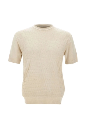 Peuterey crew-neck T-shirt - Neutrals