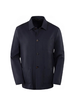 Moorer Keaton-J shirt jacket - Blue
