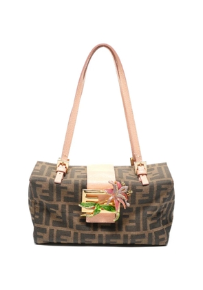 Fendi Pre-Owned 1990-2000 Zucca shoulder bag - Brown