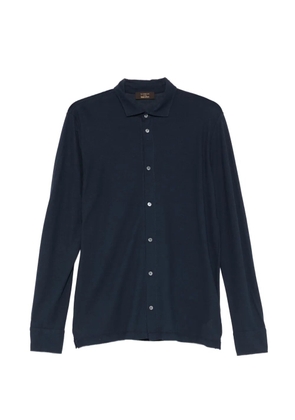 Zanone long-sleeved shirt - Blue
