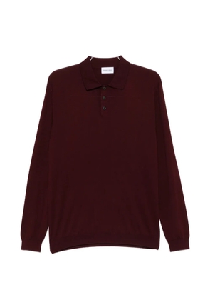 SCAGLIONE buttoned polo shirt - Red