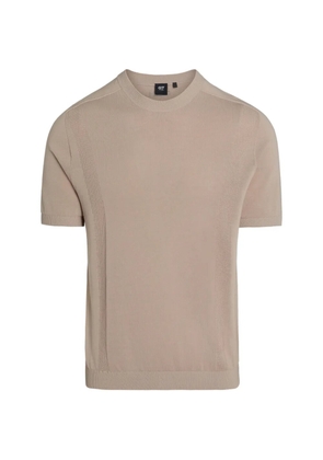 Alpha Tauri textured T-shirt - Neutrals