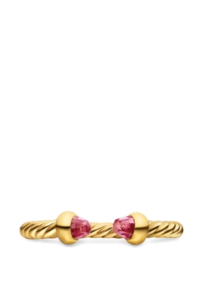 David Yurman micro Cablespira® flex open ring - Gold