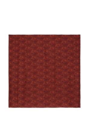 Saint Laurent leopard-print scarf - Red