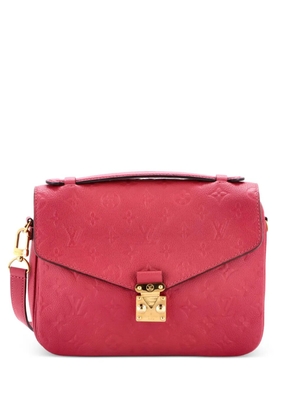 Louis Vuitton Pre-Owned Pochette Metis Monogram Empreinte Leather crossbody bag - Pink