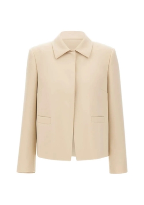 ELENA MIRO` welt-pocket jacket - Neutrals