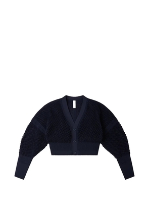 CFCL Lattice button textured cardigan - Blue