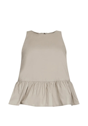 LIU JO round-neck top - Neutrals