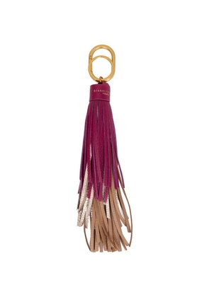 GIANNI CHIARINI fringed keychain - Red