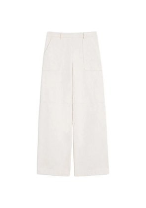 'S Max Mara patch-pocket trousers - Neutrals
