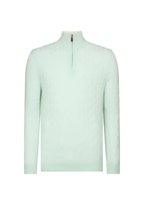 N.Peal half-zip sweater - Green