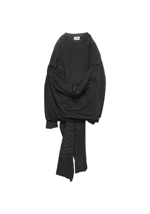 Jean Paul Gaultier logo sweatshirt - Black