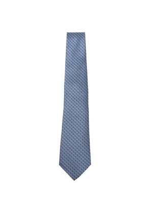 Canali geometric-pattern tie - Blue