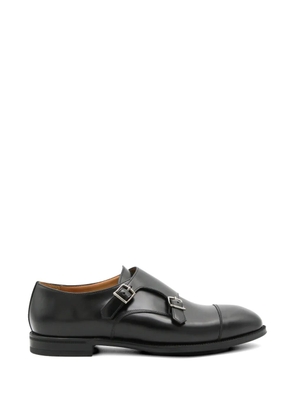 MILLE 885 double-buckle monk shoes - Black