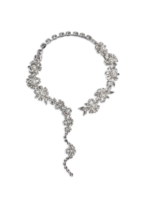 Simone Rocha floral pendant necklace - Silver