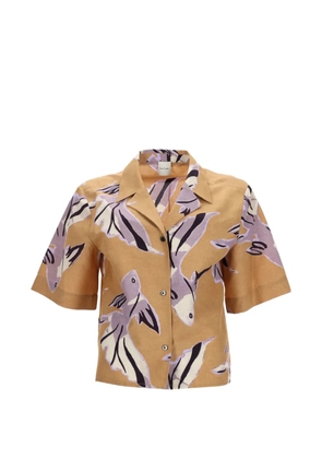 Paul Smith fish print shirt - Yellow