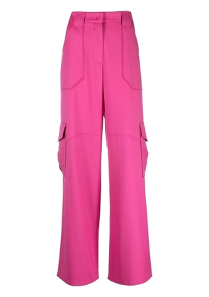 Fabiana Filippi wide-leg cargo trousers - Pink