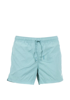 K-Way logo swim shorts - Blue