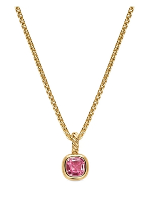 David Yurman mini cushion cut amulet - Gold