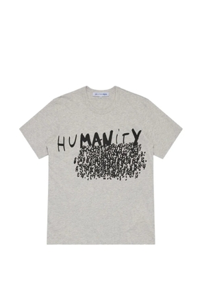 Comme Des Garçons Shirt Humanity T-shirt - Grey