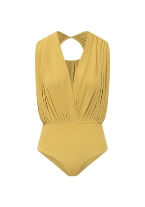 DES PHEMMES cape top - Yellow