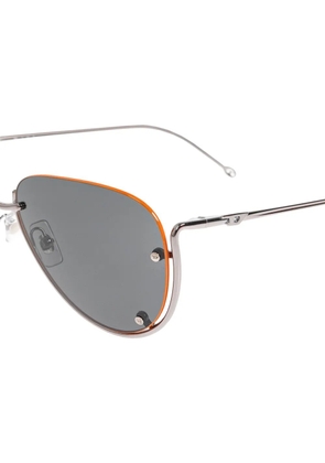Diesel pilot rimless sunglasses - Silver