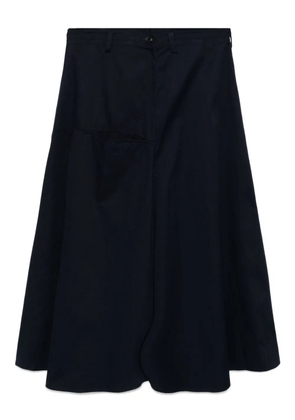 Y's cotton skirt - Blue