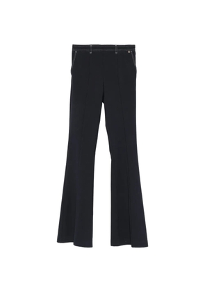 LIU JO topstitching trousers - Blue
