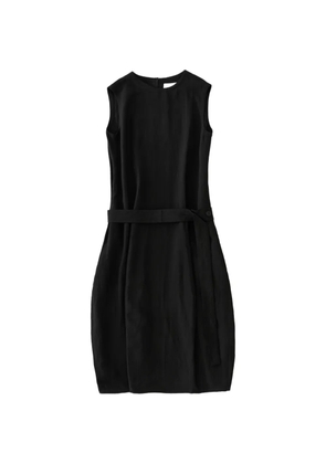 Studio Nicholson Wold belted A-line mini dress - Black