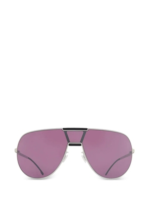 Mykita x Rimowa brow-bar sunglasses - Silver
