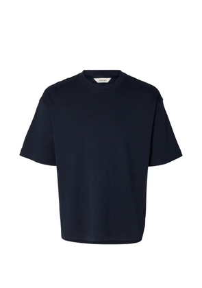 SELECTED crew-neck T-shirt - Blue