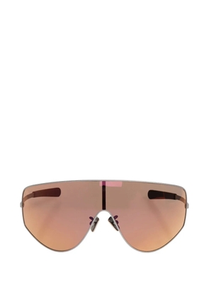 Moncler Eyewear shield frame sunglasses - Silver