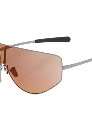 Moncler Eyewear shield frame sunglasses - Silver