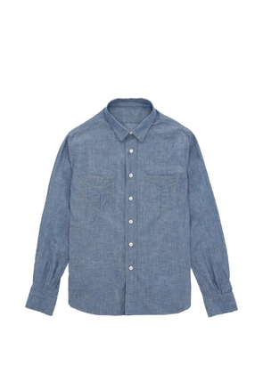 Fortela Osumi Chambray cotton shirt - Blue