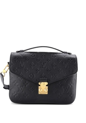 Louis Vuitton Pre-Owned Pochette Metis Monogram Empreinte Leather crossbody bag - Black