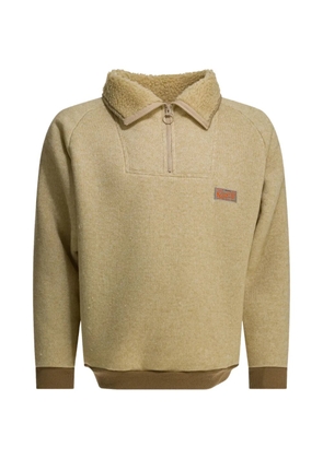 KAPITAL logo-patch sweatshirt - Neutrals