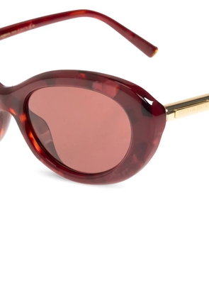 Dolce & Gabbana Eyewear oval-frame sunglasses - Red