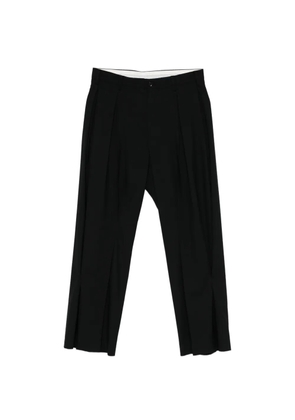 KHOKI pleated trousers - Black