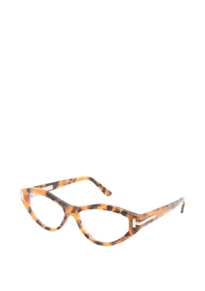 TOM FORD Eyewear cat-eye frames glasses - Brown